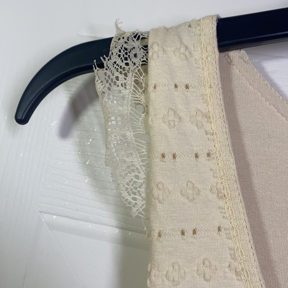 Free People - Short Cream Eyelet Dress XS - Picture 6 of 14